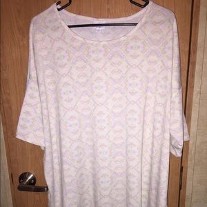 Pastel Lularoe Irma XL — new without tags